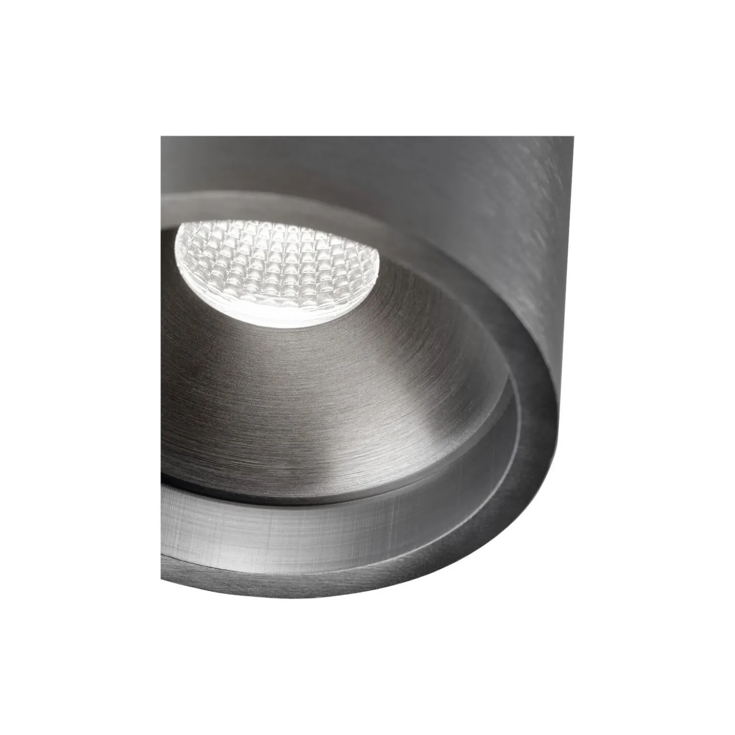 SOLO 1 ROUND loftlampe, titanium