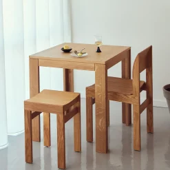 Sonder Stool, oiled oak