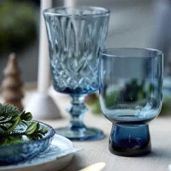 Sorrento vandglas 4 stk., blå