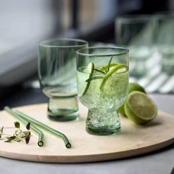 Sorrento vandglas 4 stk., grøn