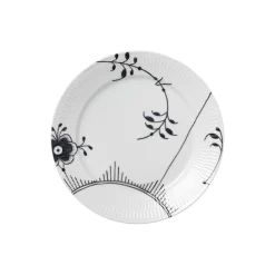 Sort Mega Riflet tallerken nr. 2 Ø 27 cm