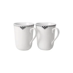 Sort Riflet Blonde krus 36 cl, 2 stk.