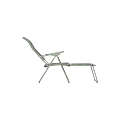 Spaghetti Outdoor Sunbed, sage green matt