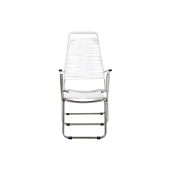 Spaghetti Outdoor Sunbed, white matt