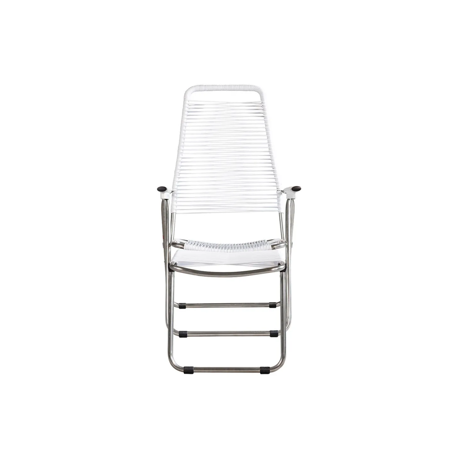 Spaghetti Outdoor Sunbed, white matt