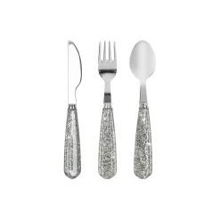 Sparkly Cutlery, sparkling blue