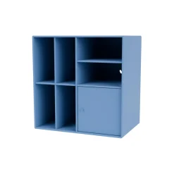 SPIN II reol til vinyler, 154 azure