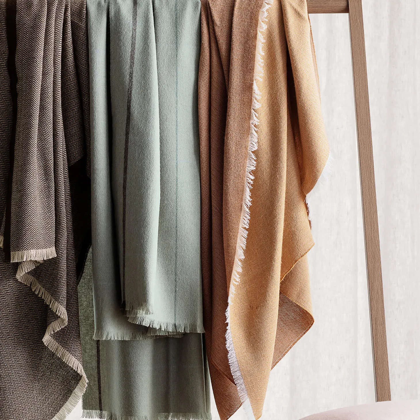 Square plaid, light green