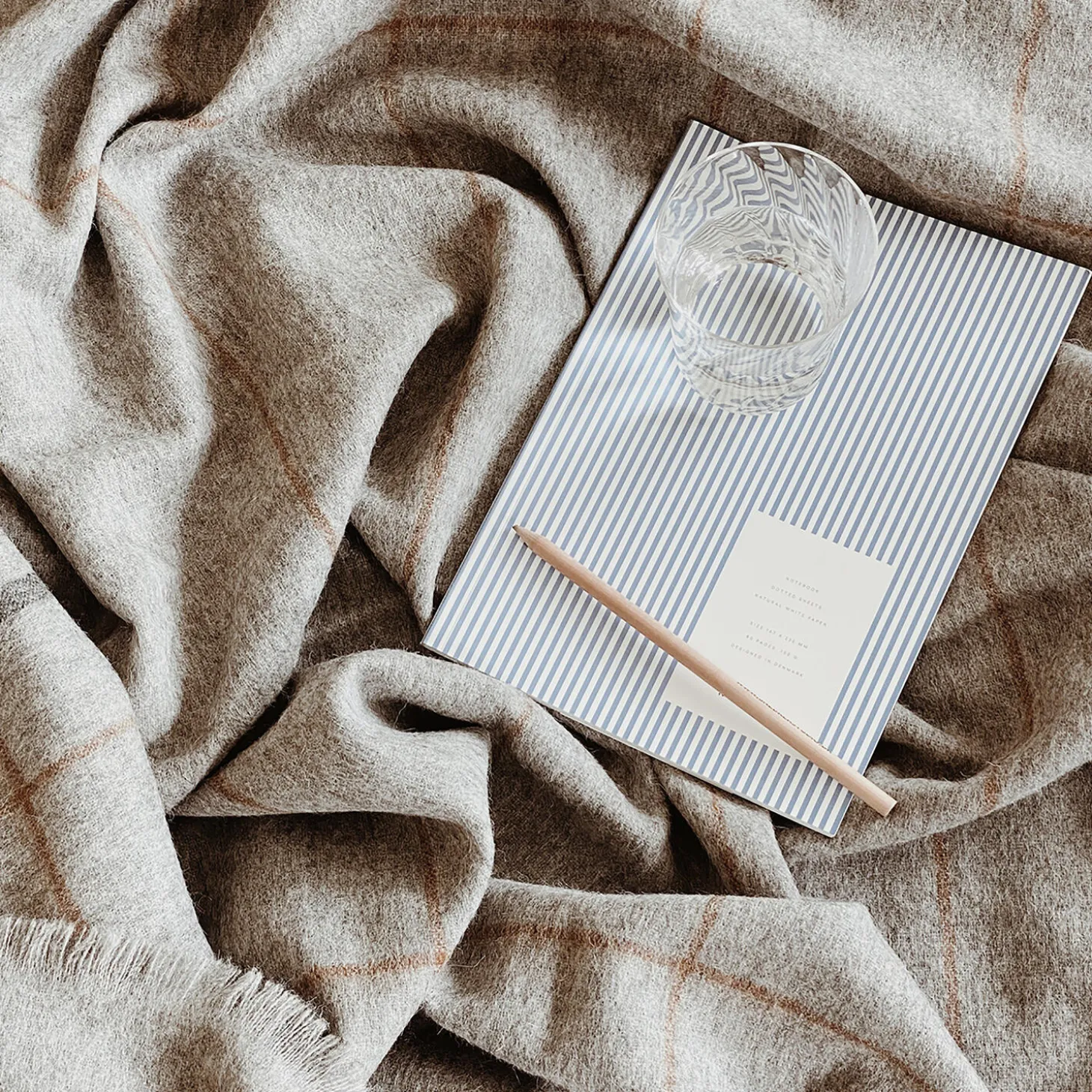 Square plaid, light green