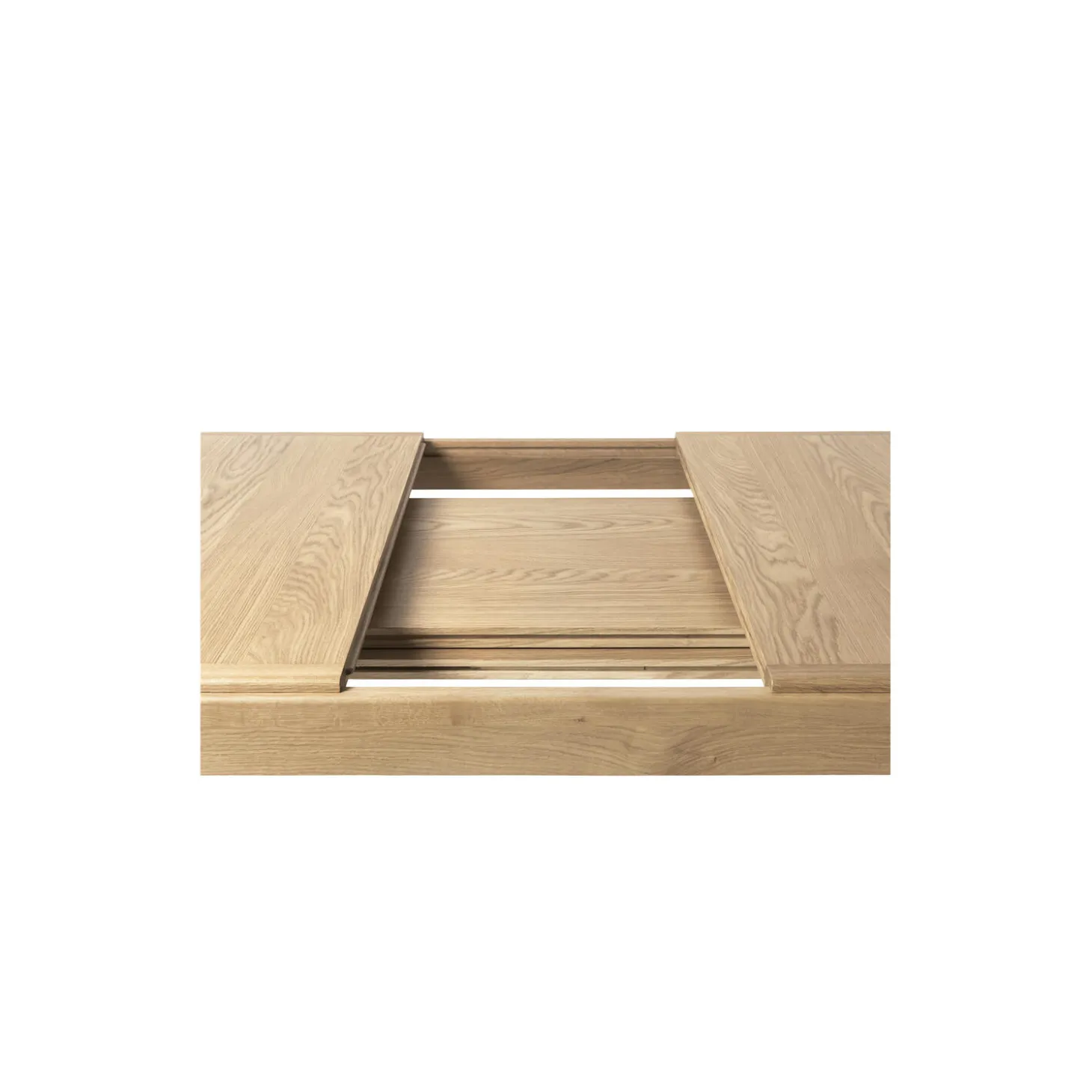 S-Table Dining Table Rectangular Extendable, matt lacquered oak