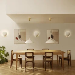 S-Table Dining Table Rectangular Extendable, matt lacquered oak