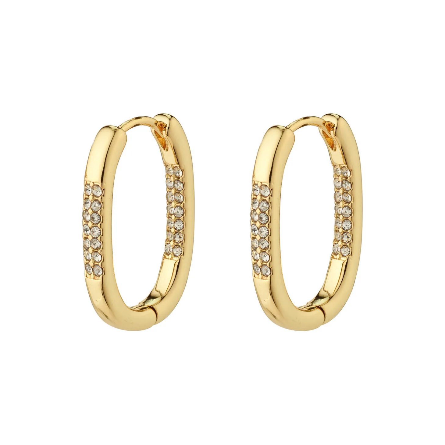 STAR Hoops, gold plated