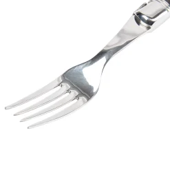 Steakgaffel, sort horn