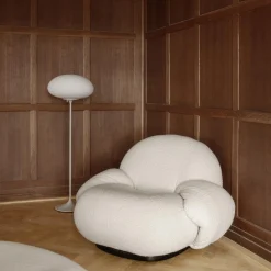 Stemlite Floor Lamp, pebble grey