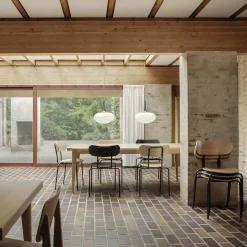 Stemlite Pendant, black chrome