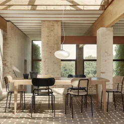 Stemlite Pendant, black chrome