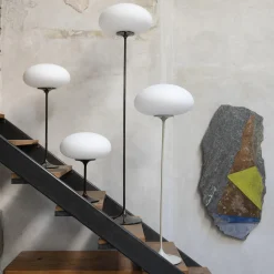 Stemlite Table Lamp, black red