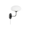 Stemlite Wall Lamp, black chrome