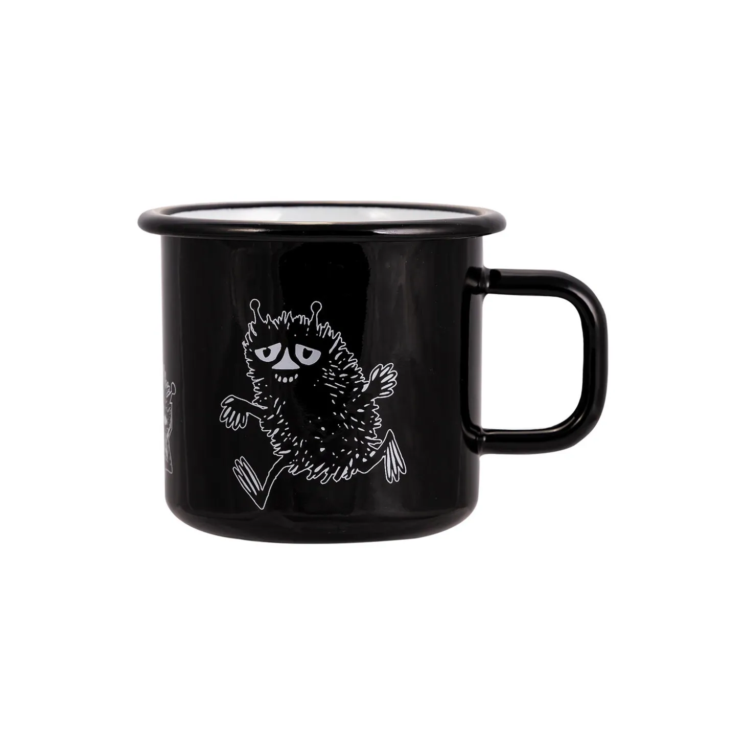 Stinky emaljekrus, sort