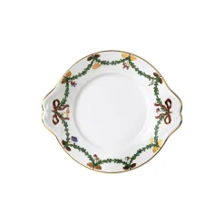 Stjerne Riflet Jul fad 27 cm