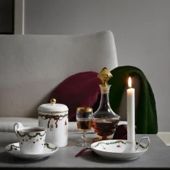 Stjerne Riflet Jul krukke med låg