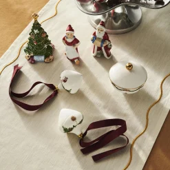 Stjerne Riflet Jul ornament 2 stk.