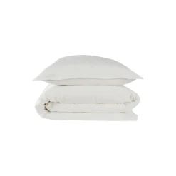 Stone Washed sengetøj, hvid