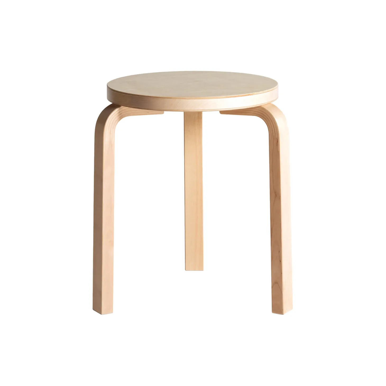 Stool 60, birch