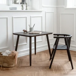 Storm børnestol, røget eg