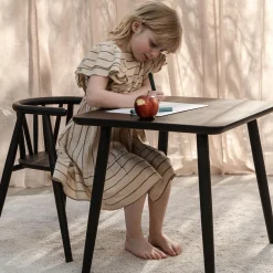 Storm børnestol, røget eg