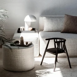 Storm børnestol, sortlakeret eg