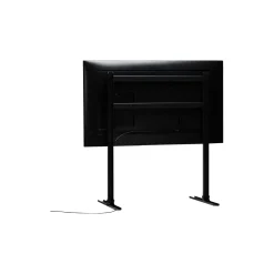 Straight Tall Stand, charcoal