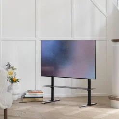 Straight Tall Stand, charcoal