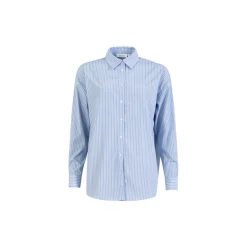Striped shirt, light blue stripe