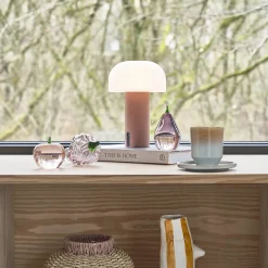 Styles krus 2 stk., blå/amber