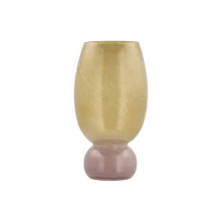 Styles vase, rose/yellow