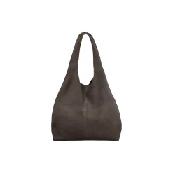 Suede Dalliea Bag, hot fudge brown