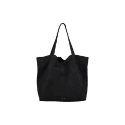 Suede Eden Bag, black