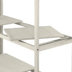 SUKOYA Wooden Shelf Small, white lacquered