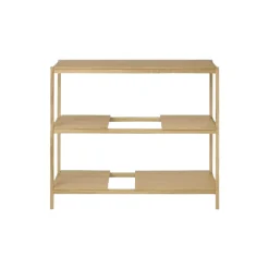 SUKOYA Wooden Shelf Small, natural lacquered