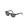 Sunglass 14, deep black solid - black