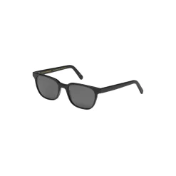 Sunglass 14, deep black solid - black