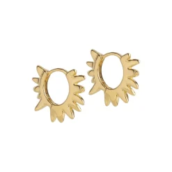 SunshineLeaves Hoops, forgyldt
