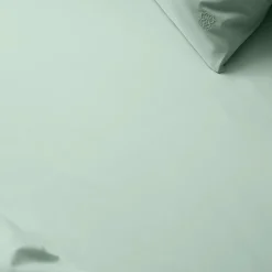 SUPIMA PERCALE fladt lagen, glass green