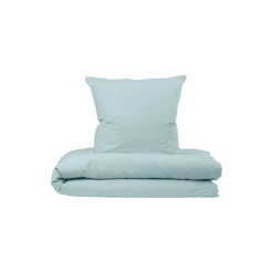 SUPIMA PERCALE sengetøj, minimal blue