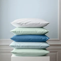 SUPIMA PINSTRIPE sengetøj, glass green