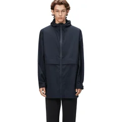 Suva Hardshell Long Jacket, navy