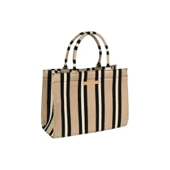 Svinkloev Big Tote, jute/black