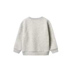 Sweatshirt L/S Ellis, light melange grey