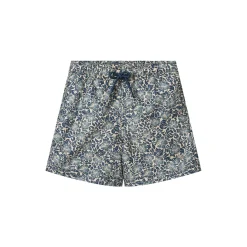 Swim Trunks Hansi, 9416 blue hawaii flowers